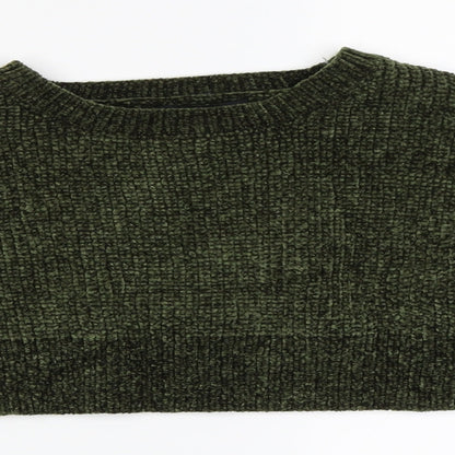 New Look Girls Green   Pullover Jumper Size 9 Years  - cropped jumper