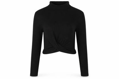 SHEIN Womens Black   Cropped T-Shirt Size M