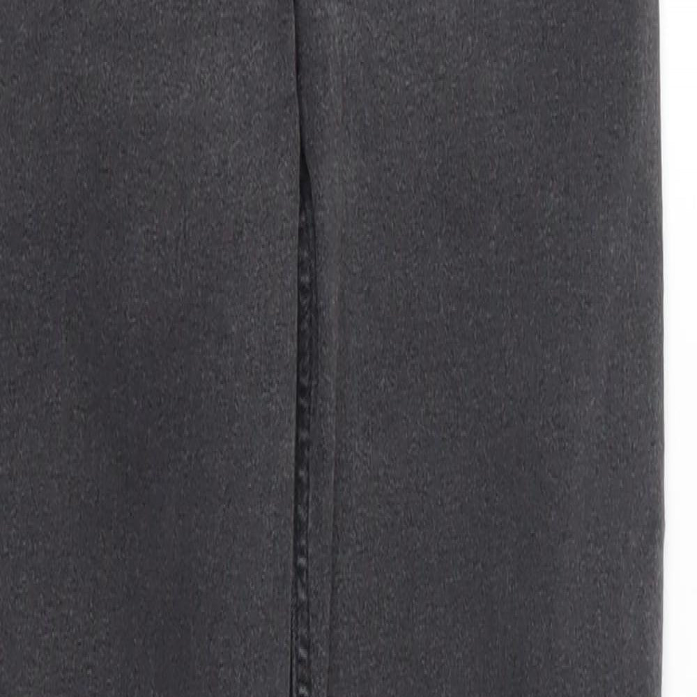 Topshop Womens Grey  Denim Skinny Jeans Size 25 in L27 in