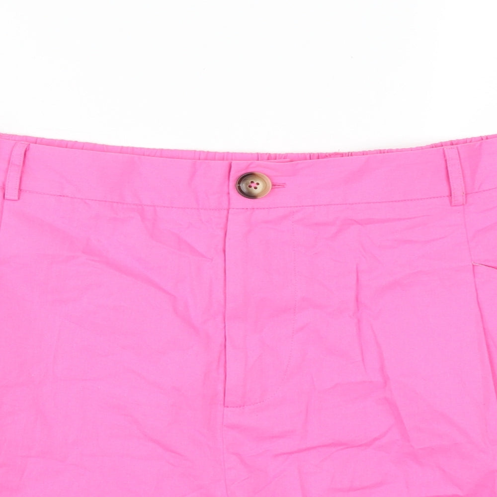 J&H Womens Pink   Mom Shorts Size 39 in