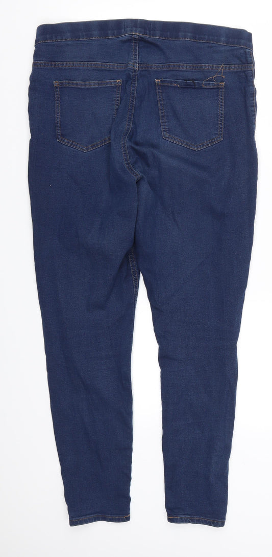 Womens UK Size 34 in Preworn Regular Fit Jegging Blue Jeans