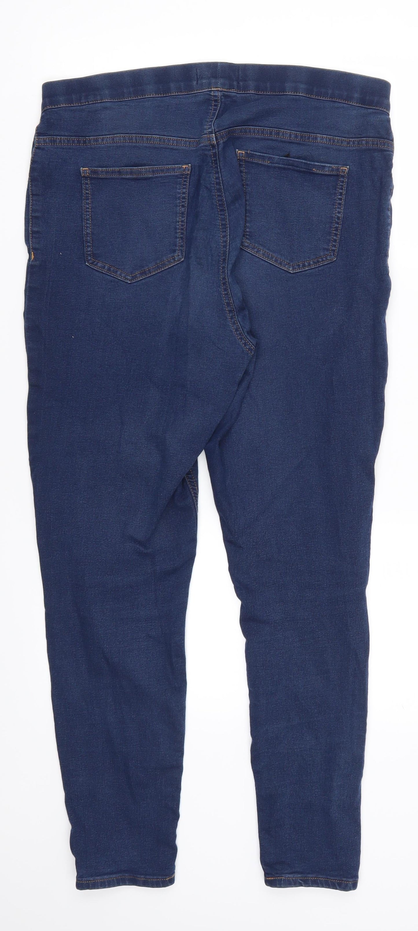 Womens UK Size 34 in Preworn Regular Fit Jegging Blue Jeans