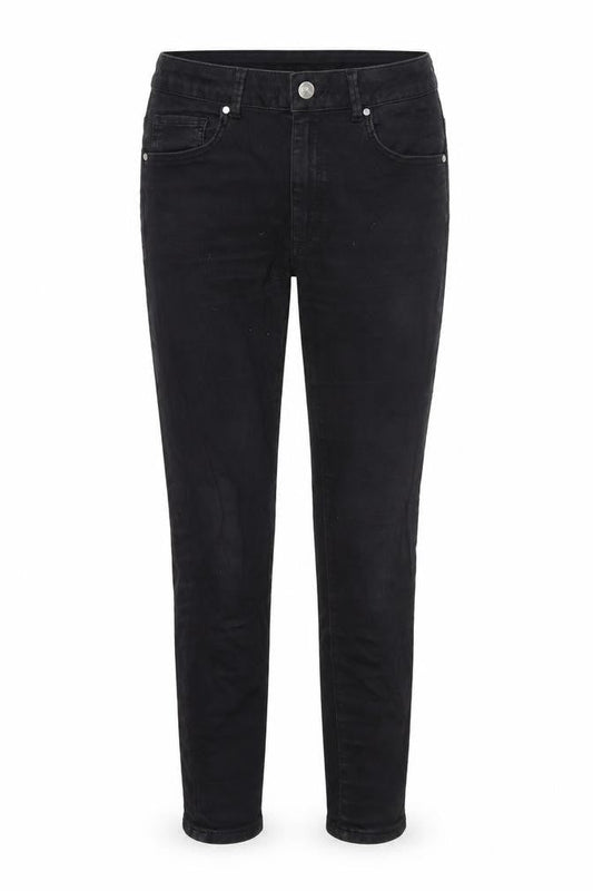 Womens UK Size L Never Denim Regular Fit Skinny Black Jeans