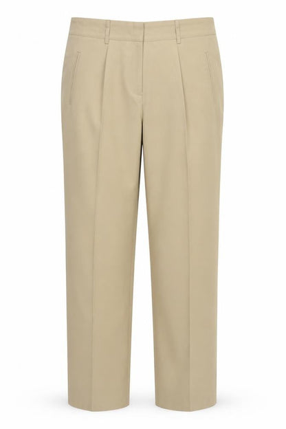 Womens UK Size 14 Femme Regular Fit  Beige Trousers