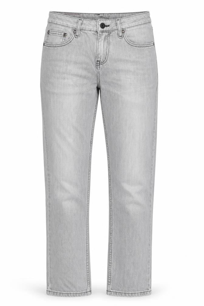 Womens UK Size 28 in Review Regular Fit Straight Grey Jeans