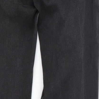 Hot Kiss Womens Grey  Denim Skinny Jeans Size 26 in L29 in