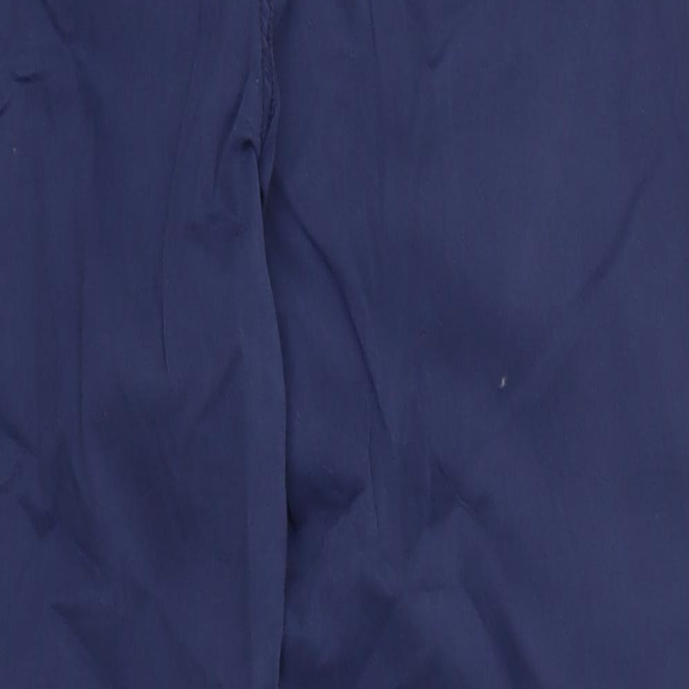 Womens UK Size 32 in Marks and Spencer Regular Fit Chino Blue Trousers