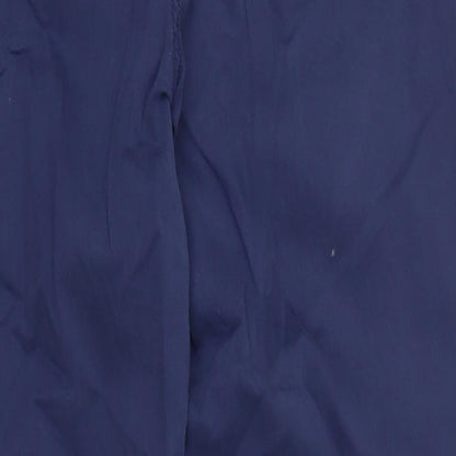Womens UK Size 32 in Marks and Spencer Regular Fit Chino Blue Trousers