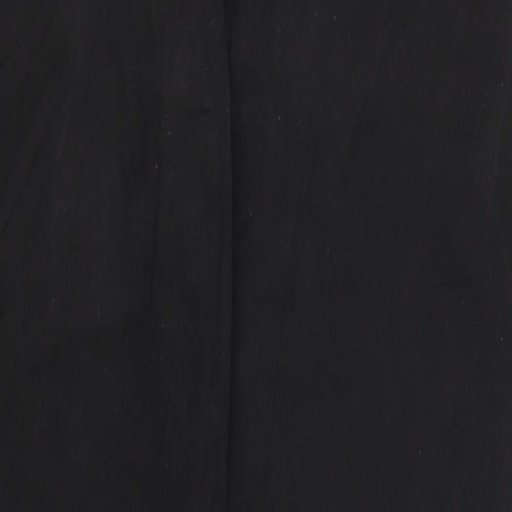 Womens UK Size 14 Stark Regular Fit  Black Trousers