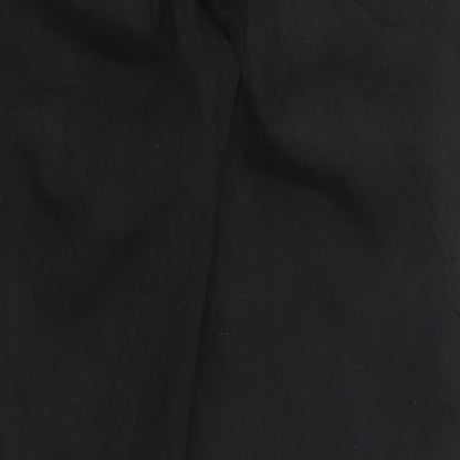 Womens UK Size 14 Stark Regular Fit  Black Trousers