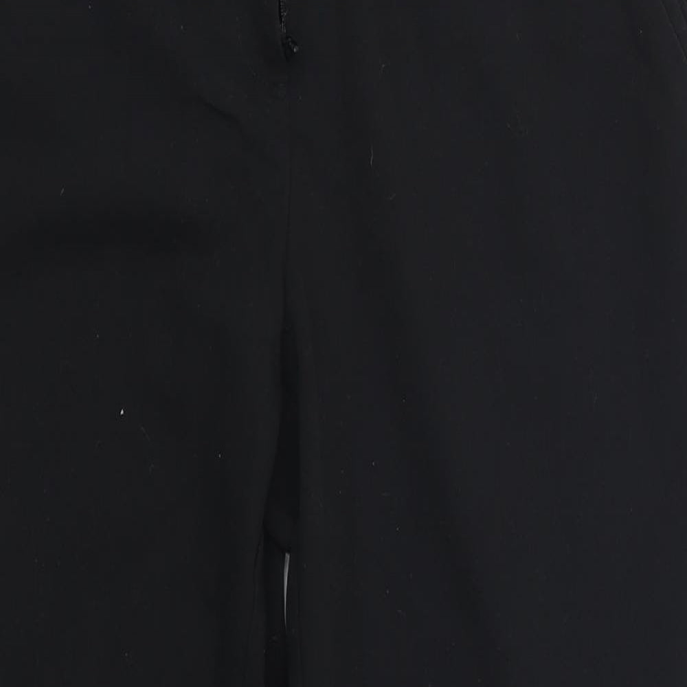 Womens UK Size 12 Dunnes Regular Fit Snow Pants Black Trousers