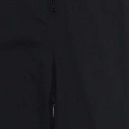 Womens UK Size 12 Dunnes Regular Fit Snow Pants Black Trousers