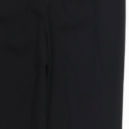 Womens UK Size 12 Dunnes Regular Fit Snow Pants Black Trousers