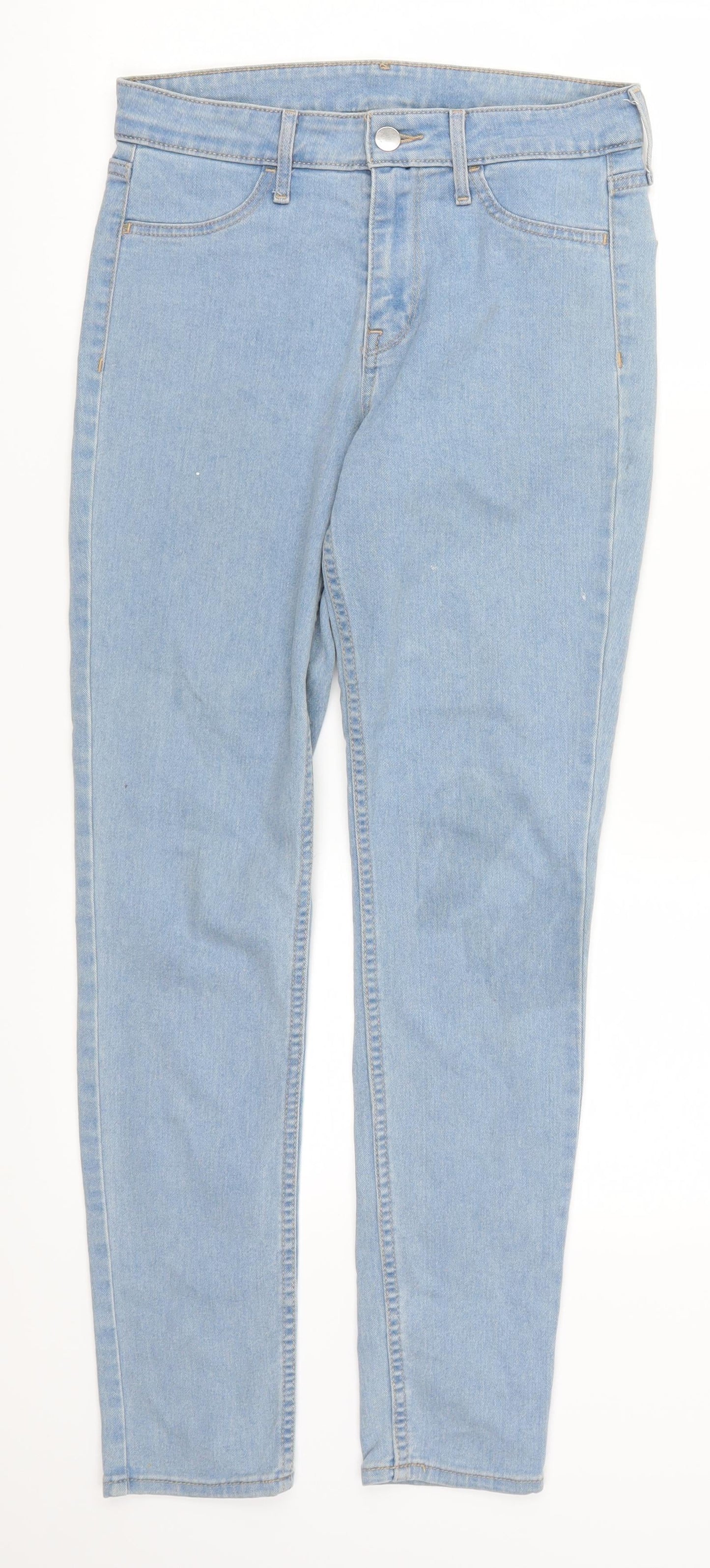 Womens UK Size 26 in H&M Regular Fit Skinny Blue Jeans