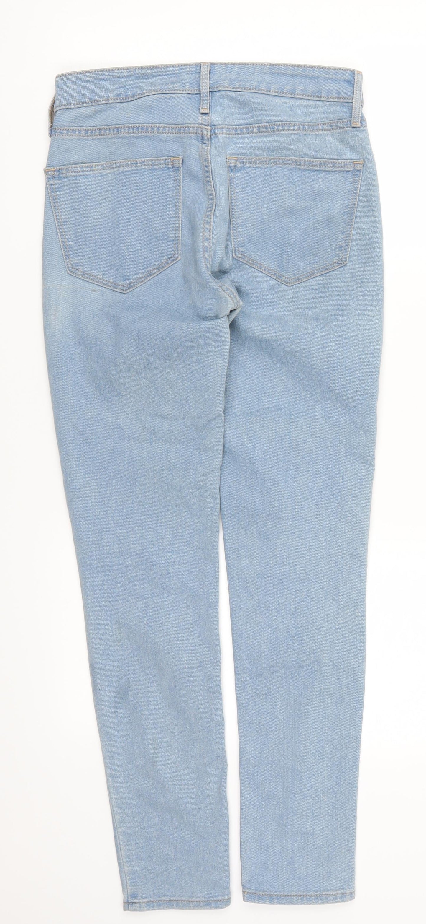 Womens UK Size 26 in H&M Regular Fit Skinny Blue Jeans