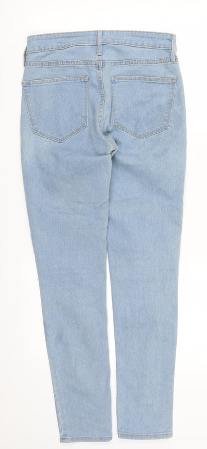 Womens UK Size 26 in H&M Regular Fit Skinny Blue Jeans