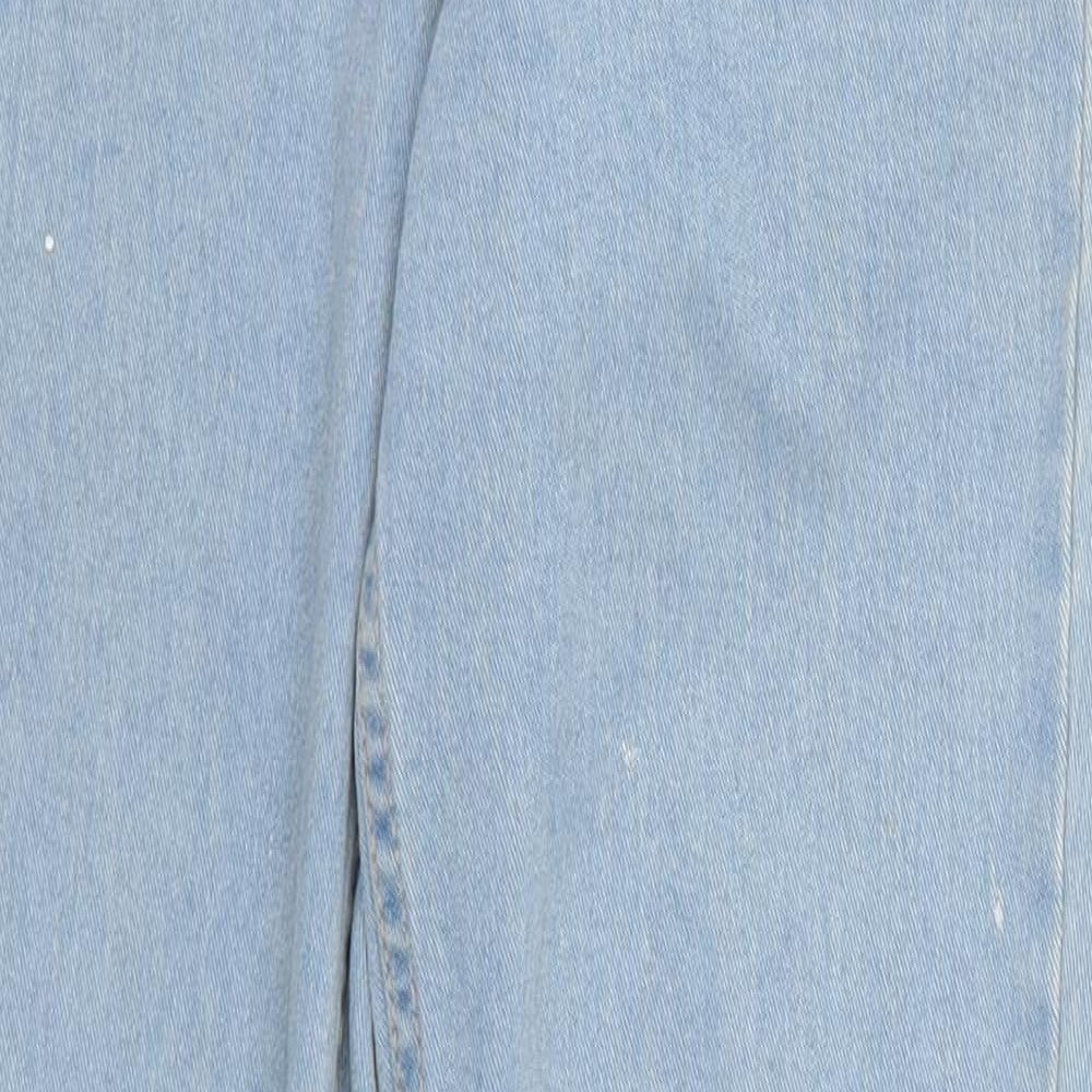 Womens UK Size 26 in H&M Regular Fit Skinny Blue Jeans