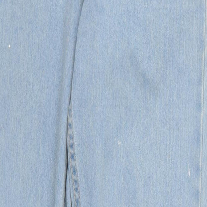 Womens UK Size 26 in H&M Regular Fit Skinny Blue Jeans