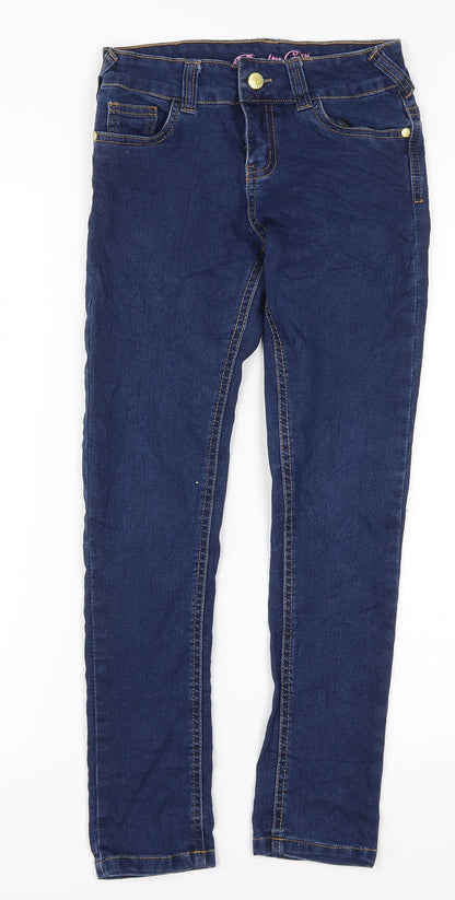 Denim Co Girls Blue  Denim Skinny Jeans Size 9-10 Years