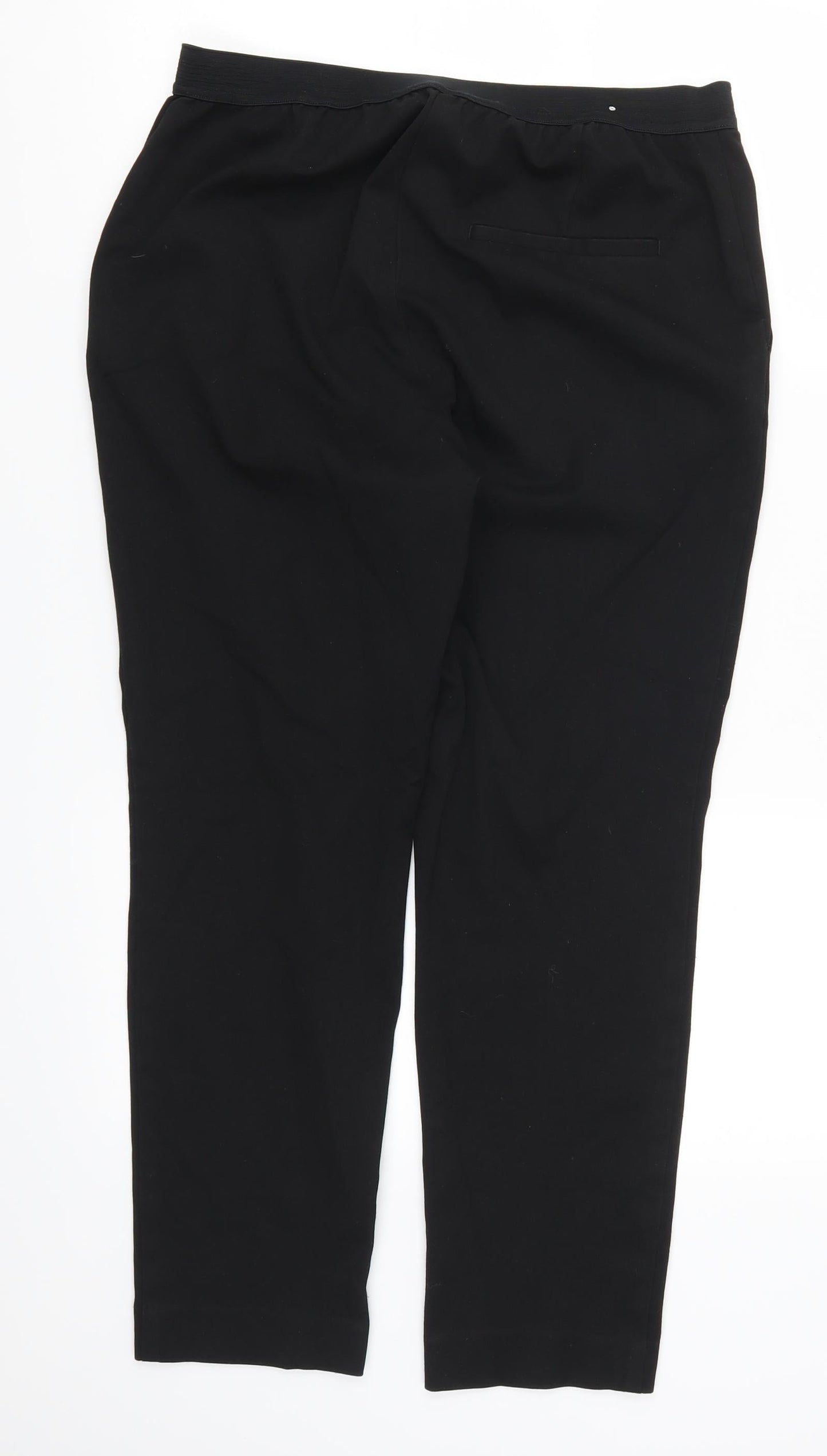 Womens UK Size 12 H&M Regular Fit  Black Trousers