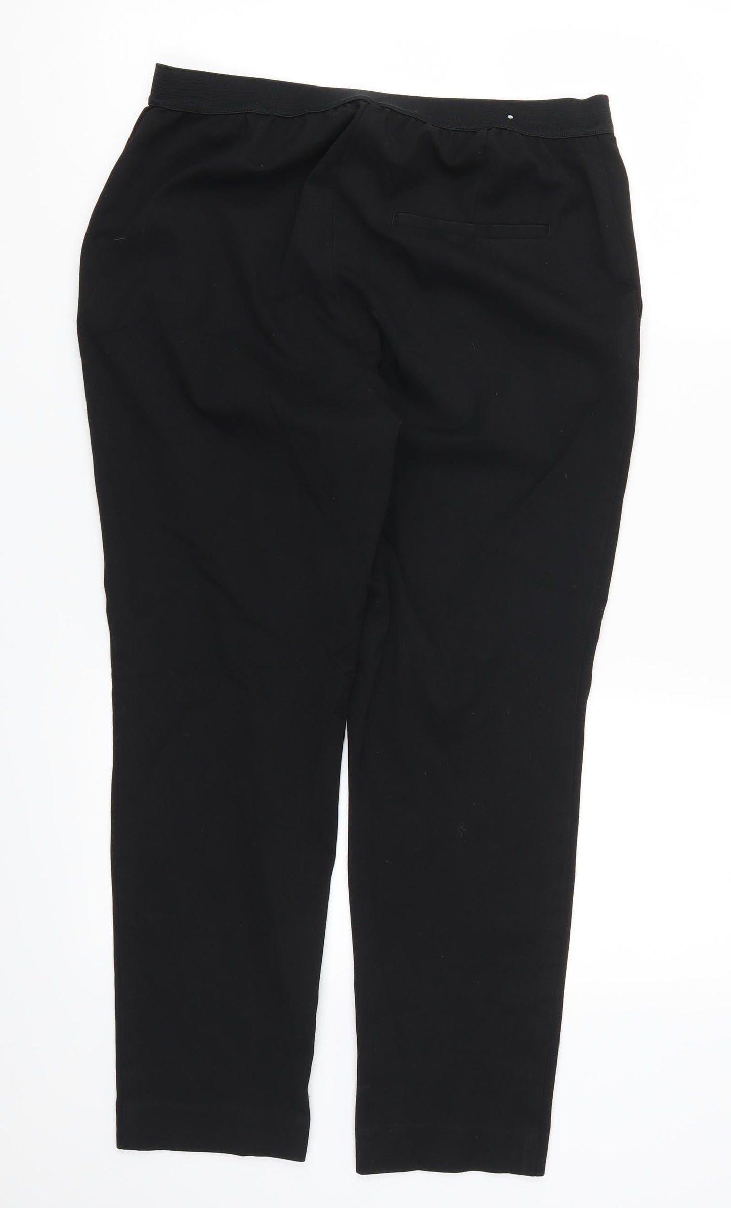 Womens UK Size 12 H&M Regular Fit  Black Trousers