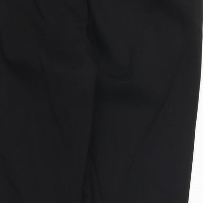 Womens UK Size 12 H&M Regular Fit  Black Trousers