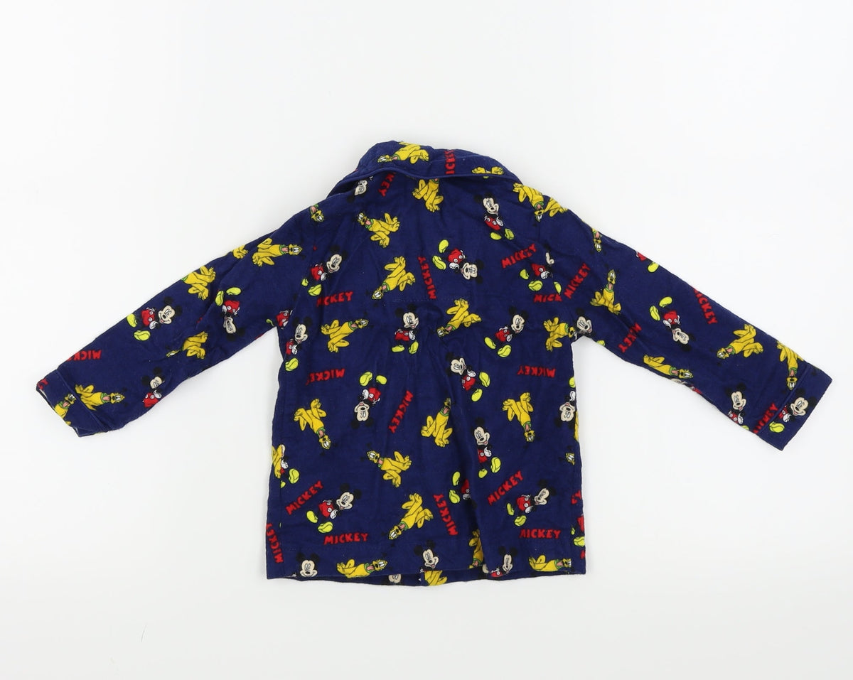 Primark Blue Colourblock  Basic Casual Size 12-18 Months  - Disney Mickey Mouse
