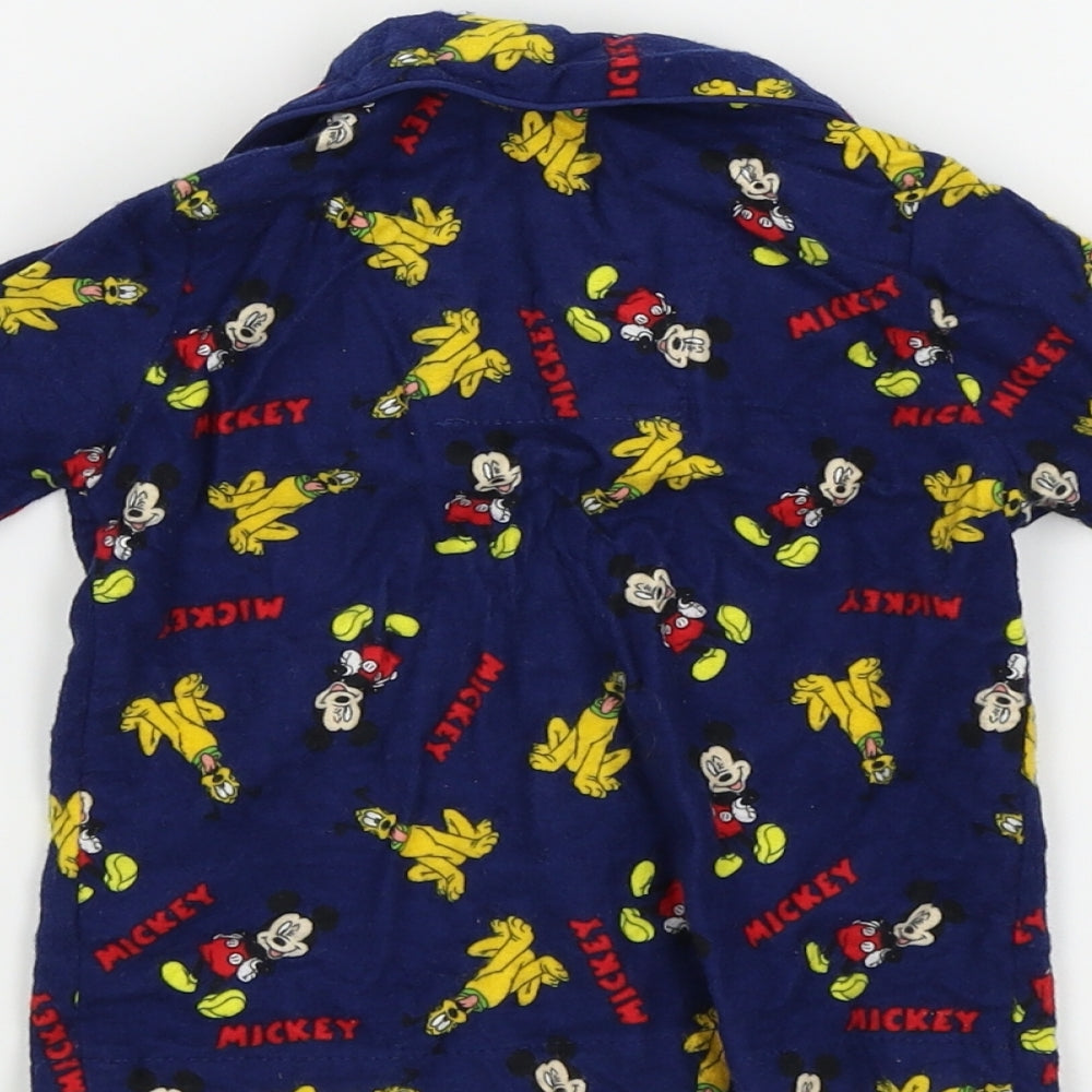 Primark Blue Colourblock  Basic Casual Size 12-18 Months  - Disney Mickey Mouse