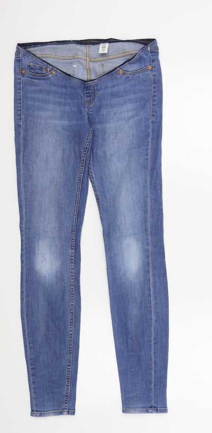 Womens UK Size S H&M Slim Fit Skinny Blue Jeans