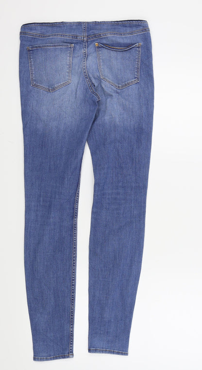 Womens UK Size S H&M Slim Fit Skinny Blue Jeans