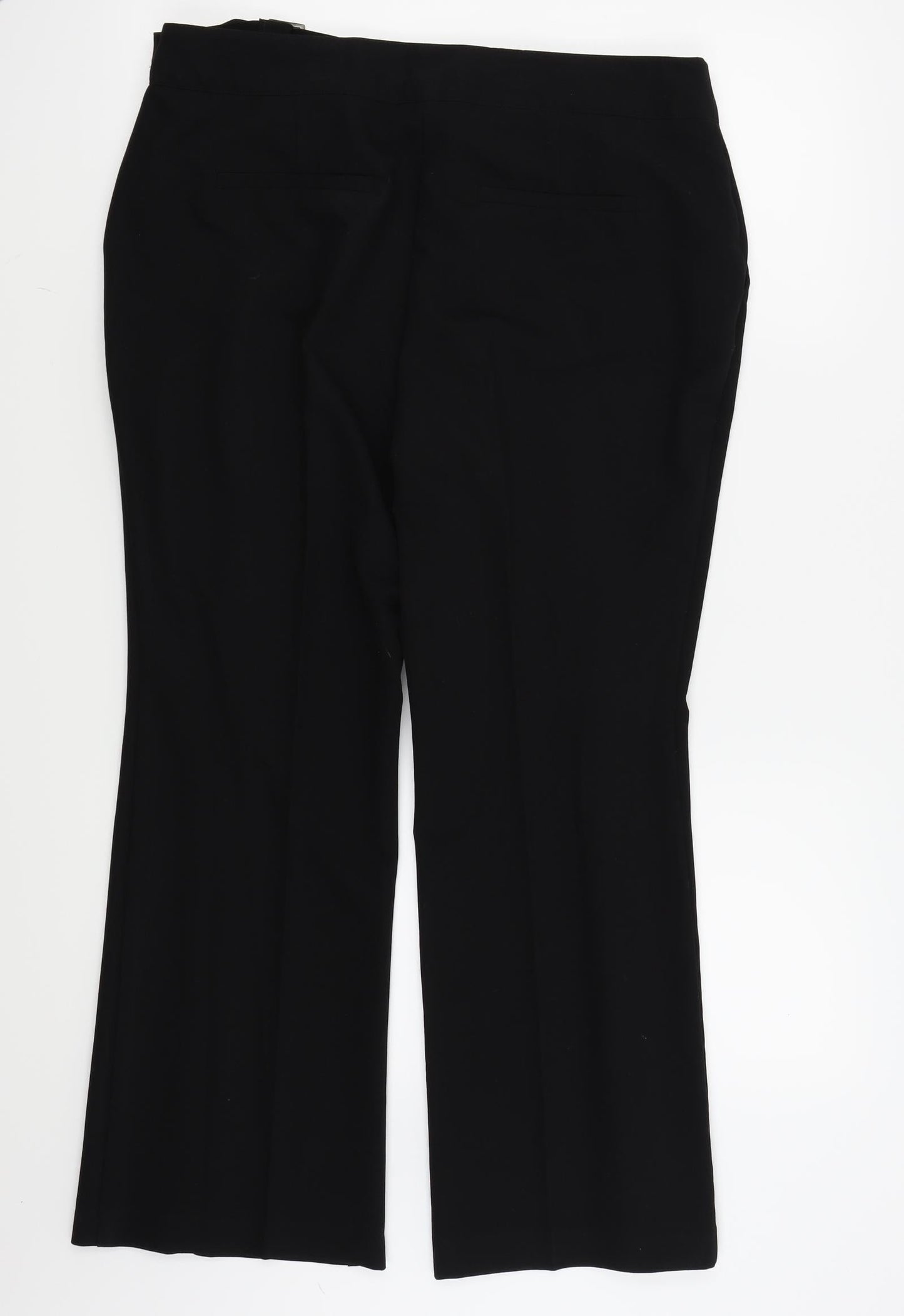 Womens UK Size 14 NEXT Regular Fit  Black Trousers