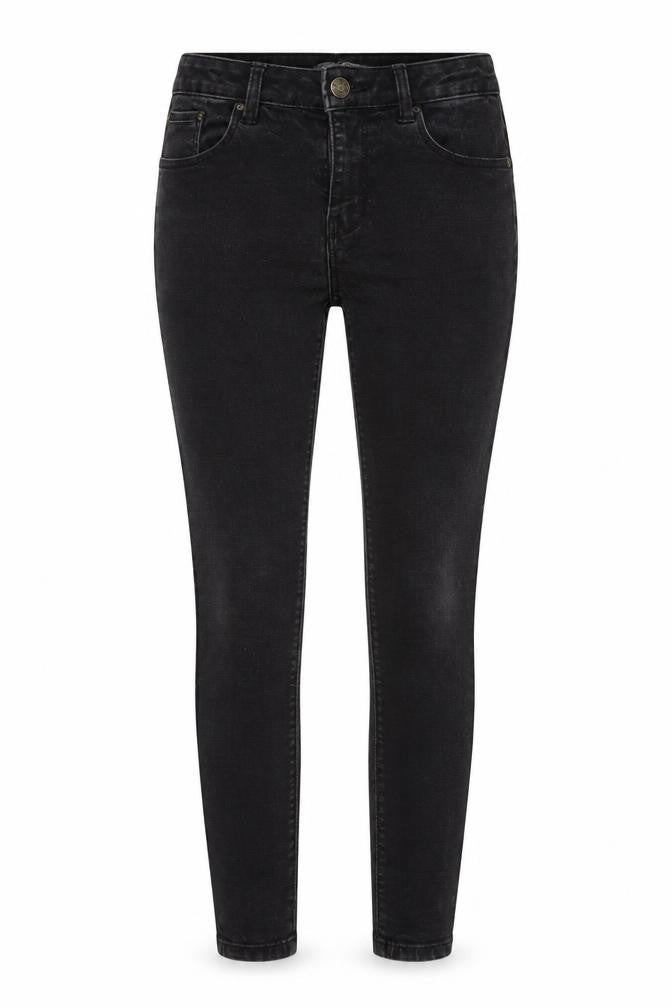 Womens UK Size 10 denim co Regular Fit Skinny Black Jeans