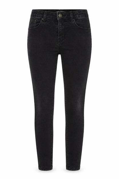 Womens UK Size 10 denim co Regular Fit Skinny Black Jeans