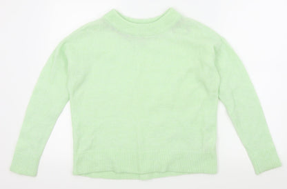 H&M Womens Green   Pullover Jumper Size S
