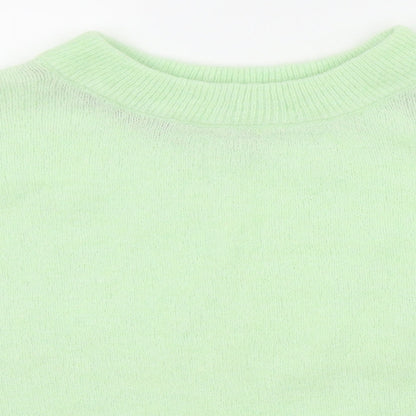 H&M Womens Green   Pullover Jumper Size S