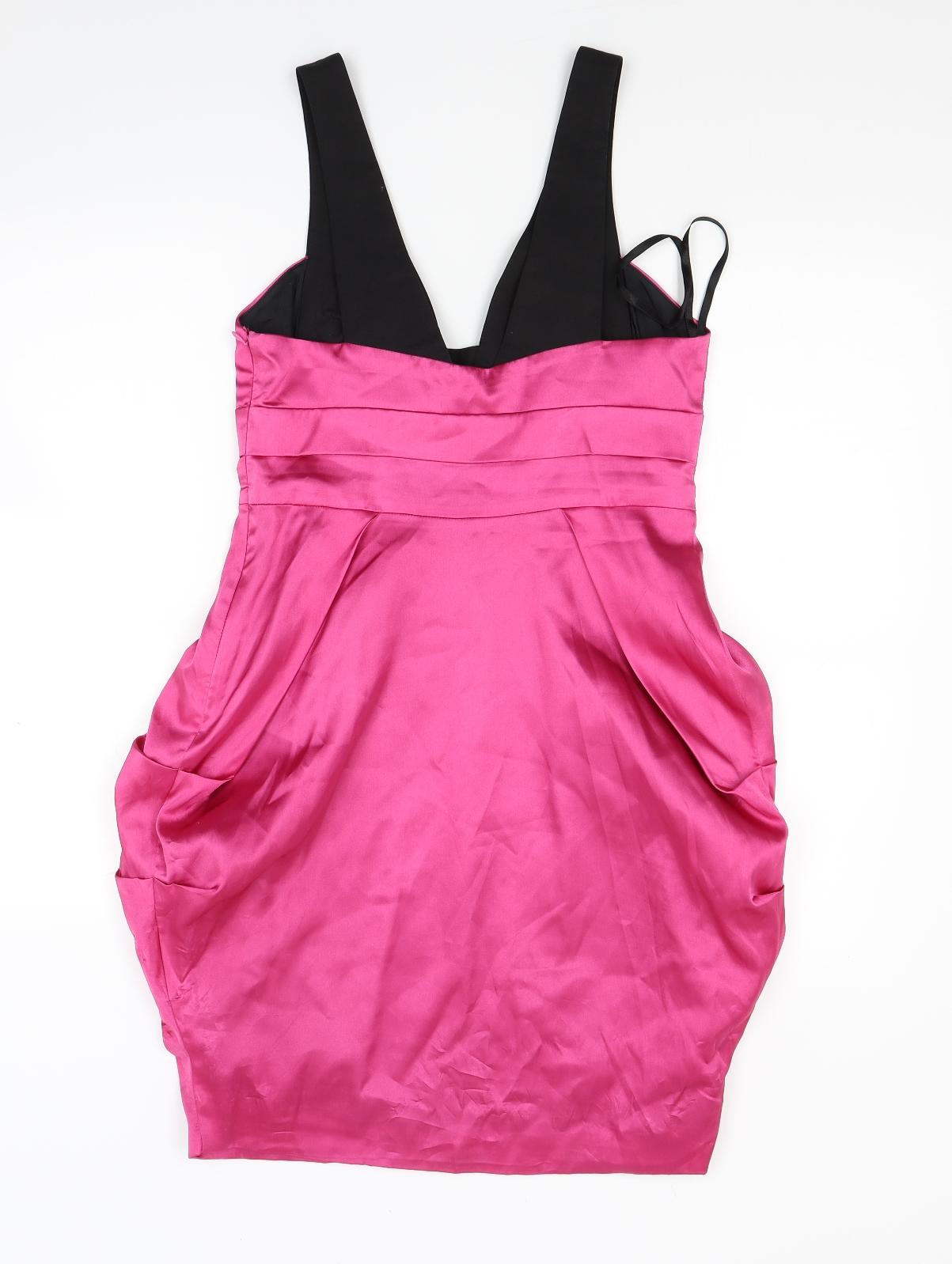 Miss Selfridge Womens Pink   Slip Dress  Size 10