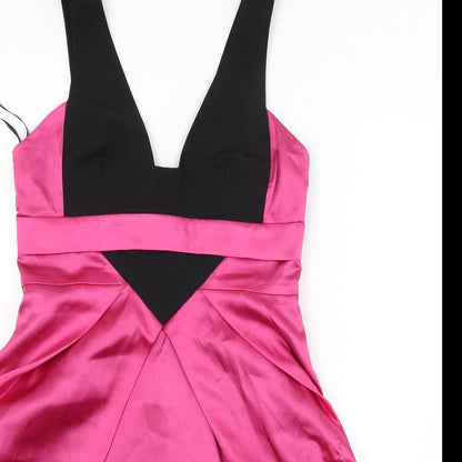 Miss Selfridge Womens Pink   Slip Dress  Size 10