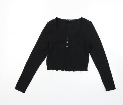 New Look Girls Black   Cropped Casual Size 10 Years