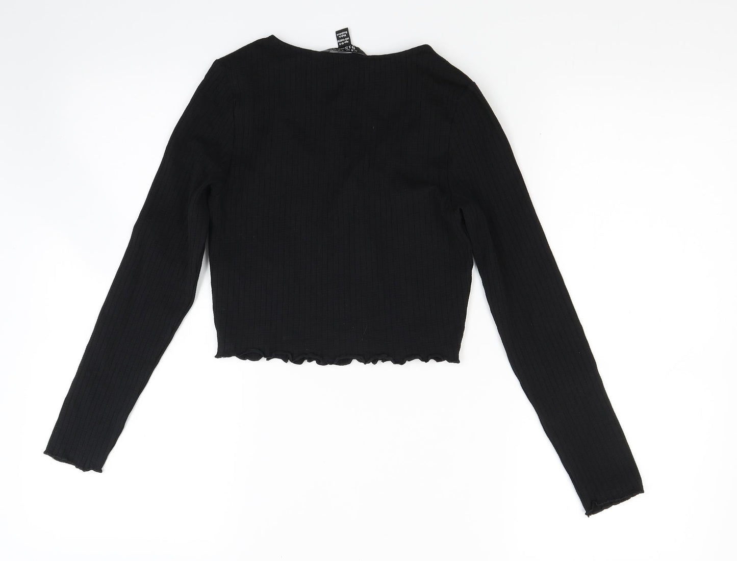 New Look Girls Black   Cropped Casual Size 10 Years