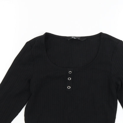 New Look Girls Black   Cropped Casual Size 10 Years