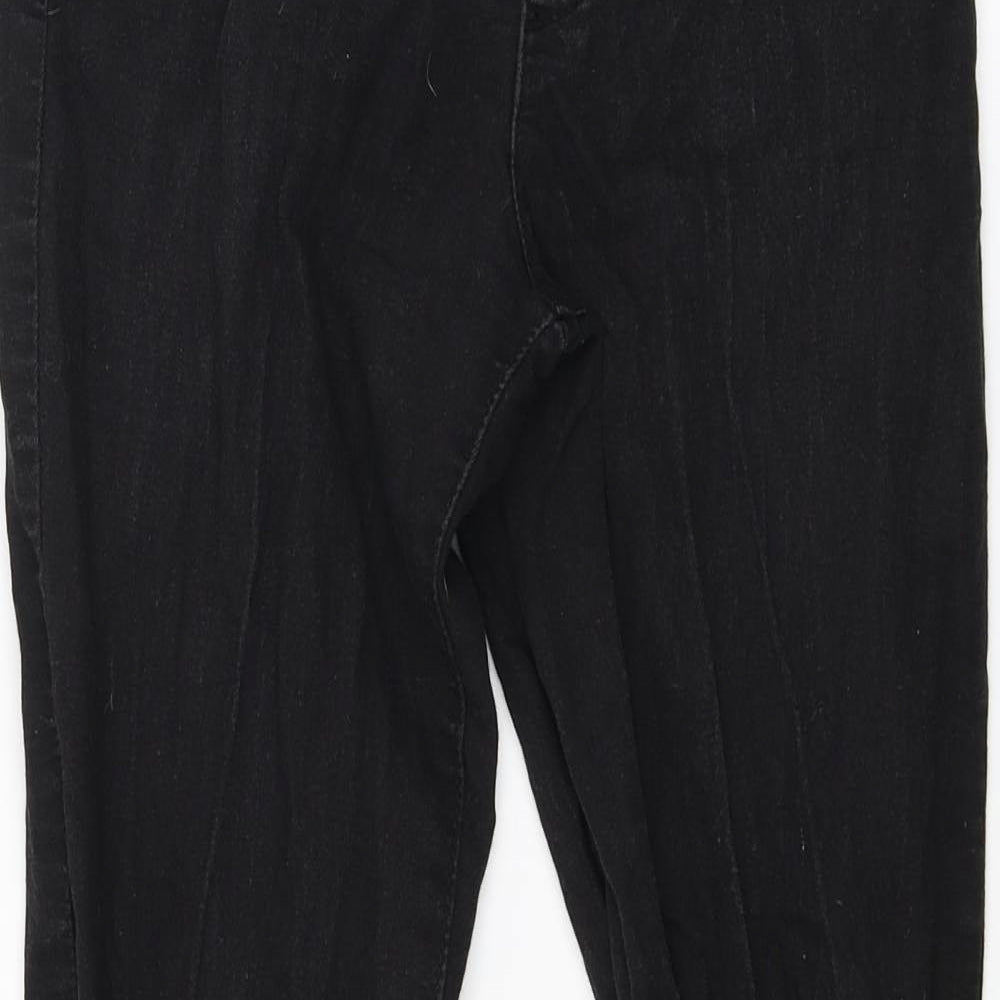 Primark Womens Black  Denim Jegging Jeans Size 8 L27 in