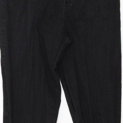 Primark Womens Black  Denim Jegging Jeans Size 8 L27 in