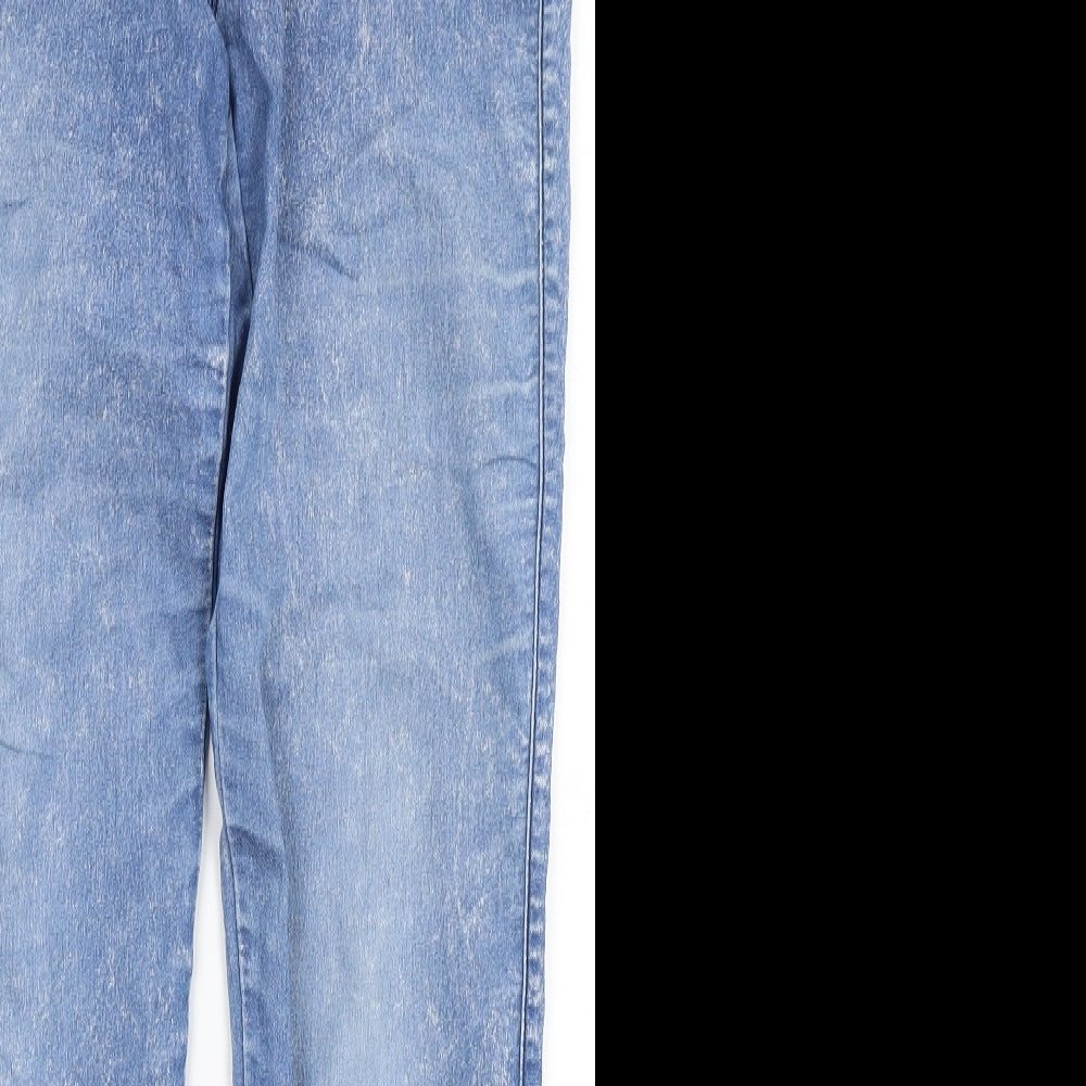 Primark Womens Blue  Denim Jegging Jeans Size 10 L27 in