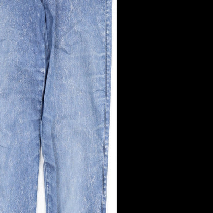 Primark Womens Blue  Denim Jegging Jeans Size 10 L27 in