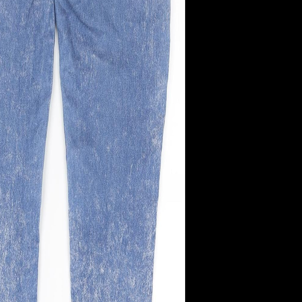 Primark Womens Blue  Denim Jegging Jeans Size 10 L27 in