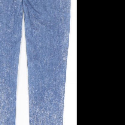 Primark Womens Blue  Denim Jegging Jeans Size 10 L27 in