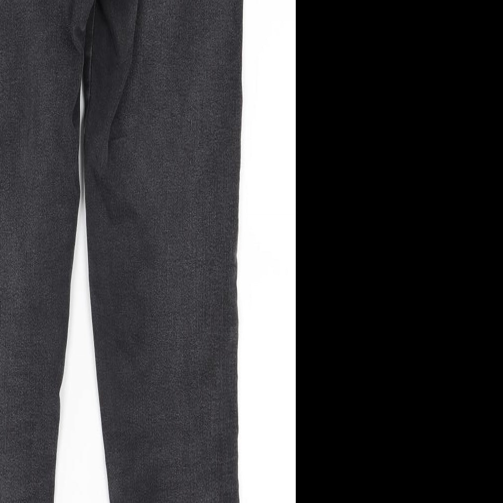 Missguided Womens Black  Denim Jegging Jeans Size 8 L27 in