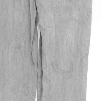 ORSAY Womens Grey  Denim Skinny Jeans Size 8 L28 in