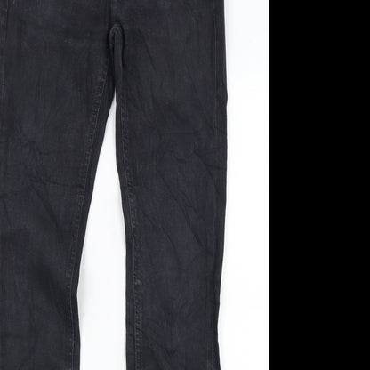 Cobra Womens Black  Denim Skinny Jeans Size 28 in L29 in
