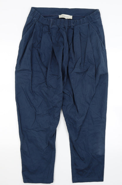 Dante Womens Blue   Capri Trousers Size M L24 in